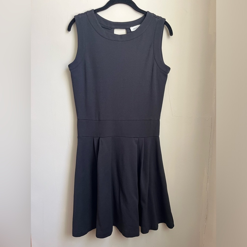 amour vert 100% cotton drop waist tennis dress